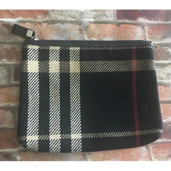 burberry black plaid bag